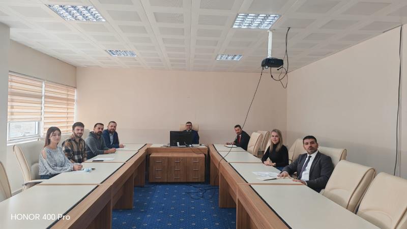 İşletme Bölüm Kurulu Toplantısı Gerçekleştirildi