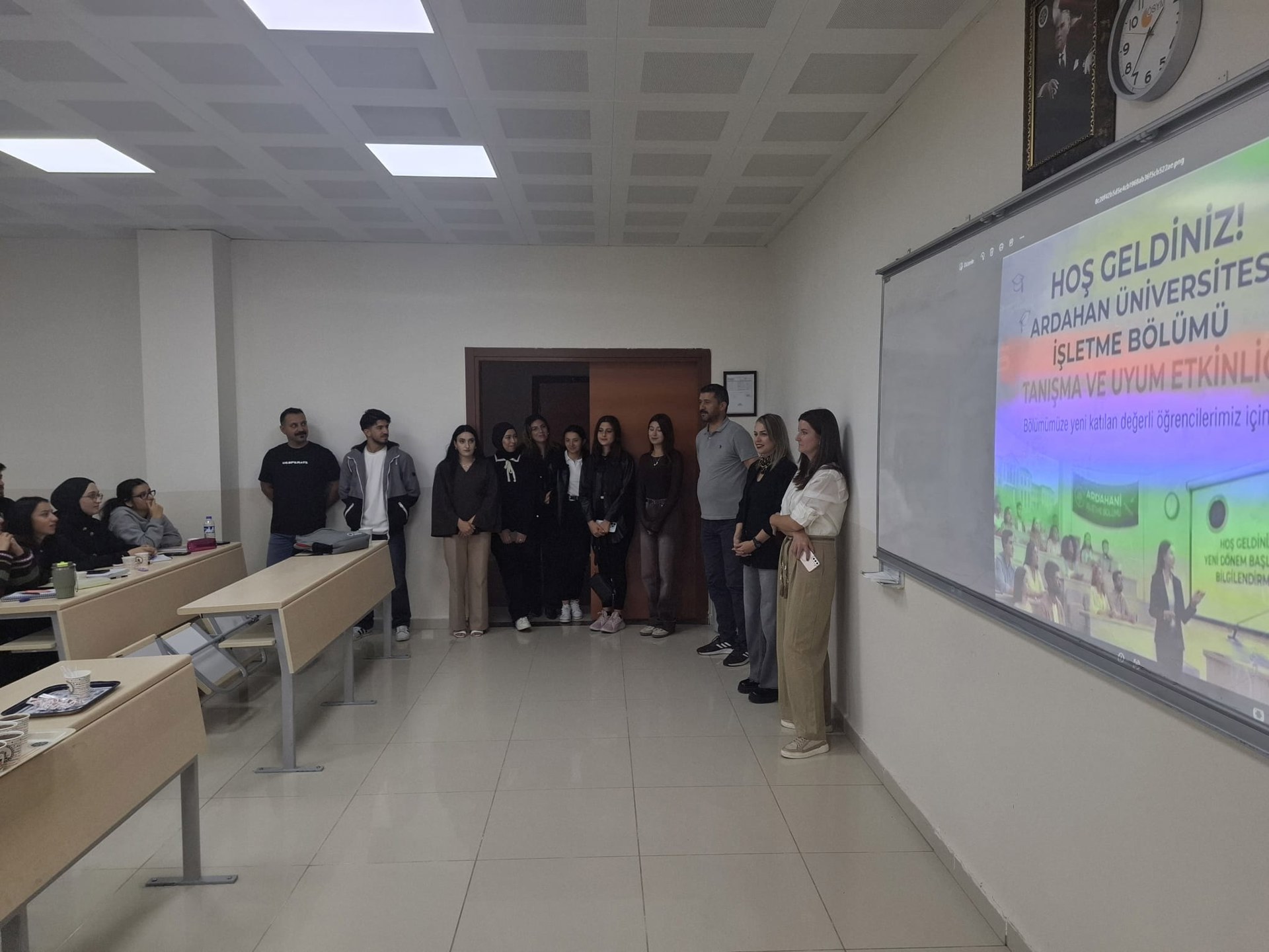 Bölümümüzde Tanışma ve Uyum Etkinliği Gerçekleştirildi